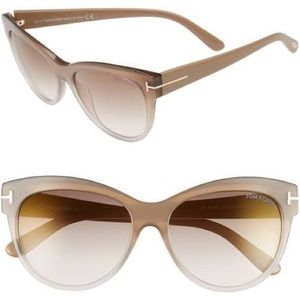 Tom Ford – Lily 56mm Cat Eye Sunglasses